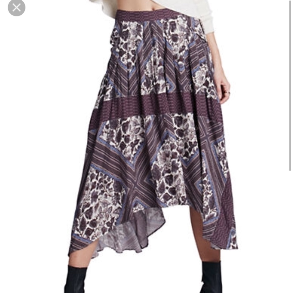 Free People Paradise Midi Skirt